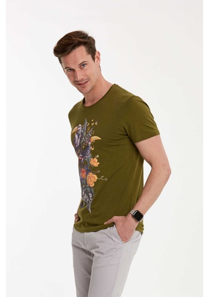 Roam Erkek Tişört Haki modelleri