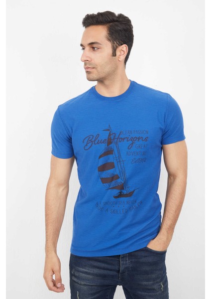 Rush Erkek Tişört Saks