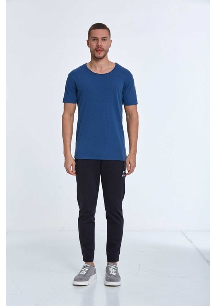 Milan Over Size Erkek Tişört Lacivert fiyatları