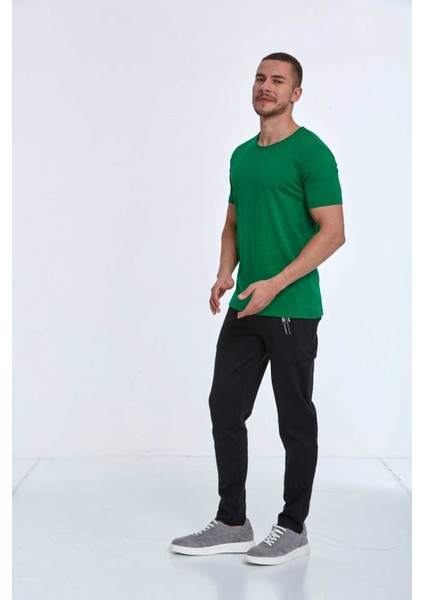 Milan Over Size Erkek Tişört Yeşil fırsatları