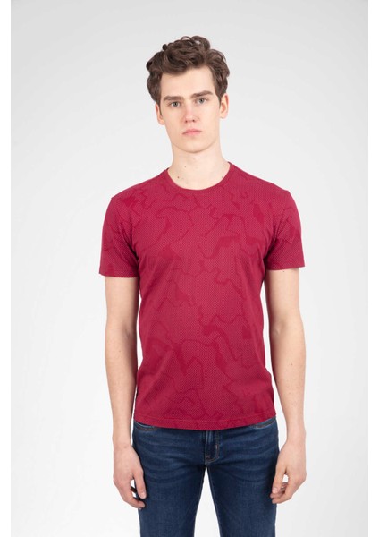 Mocha Erkek Tişört Bordo