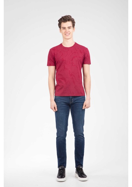 Mocha Erkek Tişört Bordo fiyatları