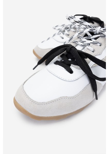 Méliné Kadın Deri Sneakers & Spor Ayakkabı 1117 428-Su Bn Ayk Y25 Bıanco/Platın modelleri