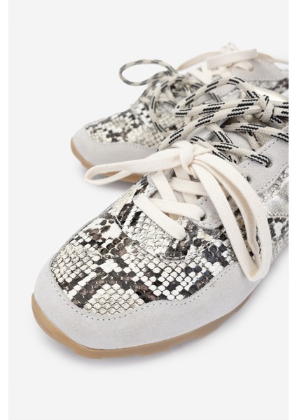 Méliné Kadın Deri Sneakers & Spor Ayakkabı 1117 428-Su Bn Ayk Y25 Pıtone Roccıa/Lam modelleri