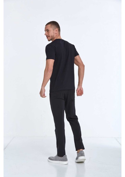 Arigate Baskılı Erkek Tişört Lacivert indirimleri