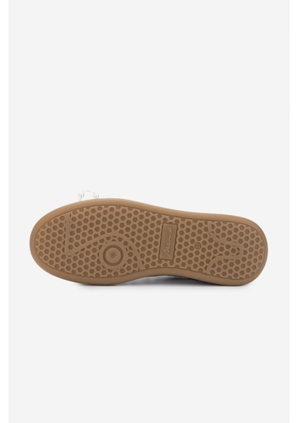 Méliné Kadın Deri Sneakers & Spor Ayakkabı 1117 526 Acc-R Bn Ayk Y25 Argento/Bıanco