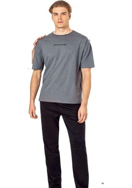 Erkek Oversize Pijama Takımı 6086