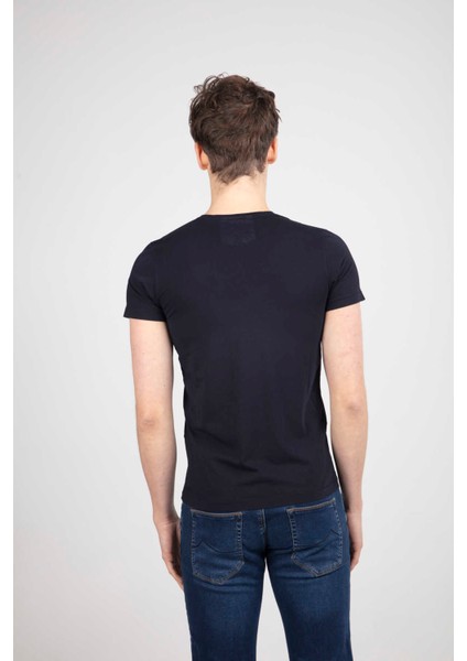 Rick Erkek Tişört Lacivert fırsatları