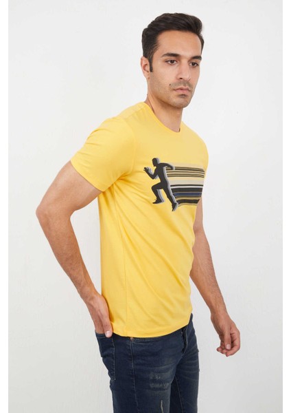 Nade Erkek Tişört Sarı fiyatları