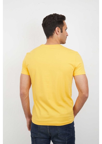 Nade Erkek Tişört Sarı fırsatları