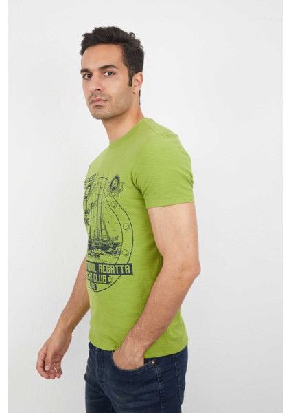 Sail Erkek Tişört Yeşil fiyatları