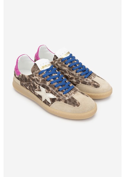 Méliné Kadın Deri Sneakers & Spor Ayakkabı 1117 526-R Bn Ayk Y25 Beıge/Turtle Latte