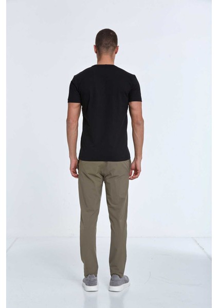 Nadan Baskılı Erkek Tişört Siyah indirimleri