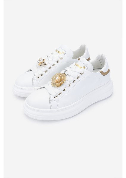 Méliné Kadın Deri Beyaz Sneakers & Spor Ayakkabı 1117 Bı 661-Acc Bn Ayk Y25 Bıanco indirimleri