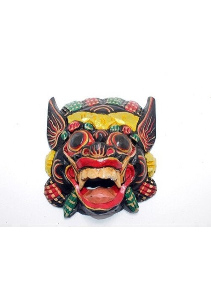 Duvara Asmalı Renkli Maske 18 cm