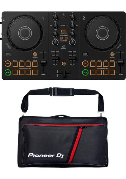 Ddj Flx2 Dj Setup ve Taşıma Çantası Seti