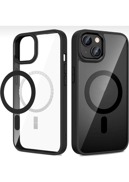 Apple iPhone 13 / 14 Uyumlu Magsafe Destekli Sert Silikon Kılıf modelleri