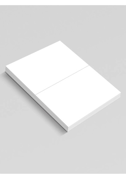 A5 Etiket 200 Tane A4/2 Etiket Yapışkanlı Etiket A5 Lazer Etiket Baskısız Etiket