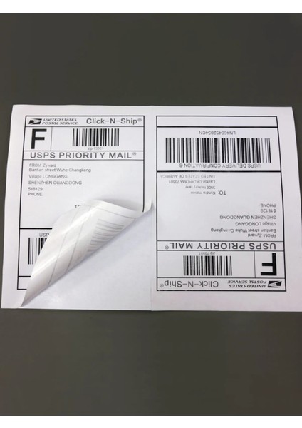 A5 Etiket 200 Tane A4/2 Etiket Yapışkanlı Etiket A5 Lazer Etiket Baskısız Etiket fırsatları