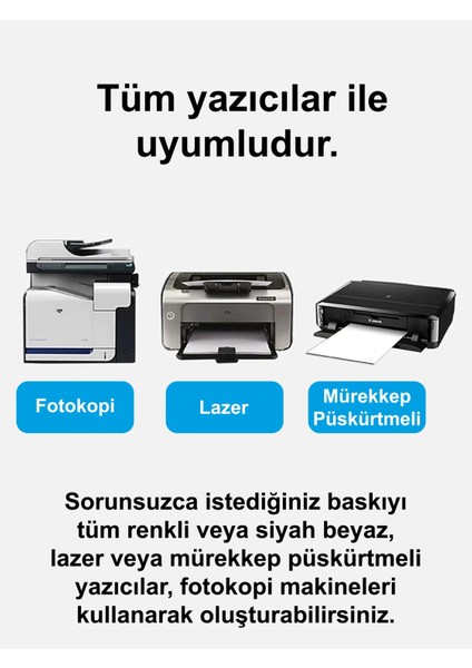 A5 Etiket 200 Tane A4/2 Etiket Yapışkanlı Etiket A5 Lazer Etiket Baskısız Etiket indirimleri