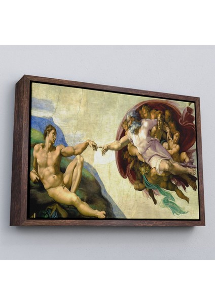 Çerçeveli Adeemin Yaratılışı Tablosu - The Creation Of ADAM-6631 fiyatları