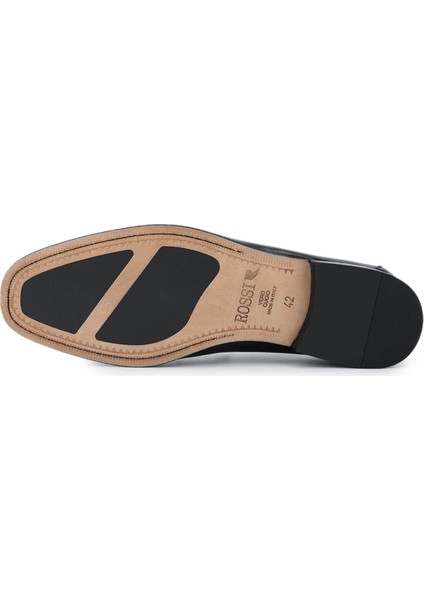 Rossı Erkek Deri Siyah Klasik Ayakkabı 668 1542k Erk Ayk Y25 Nero fırsatları