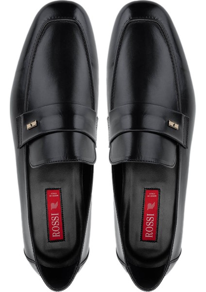 Rossı Erkek Deri Siyah Klasik Ayakkabı 668 1542k Erk Ayk Y25 Nero indirimleri