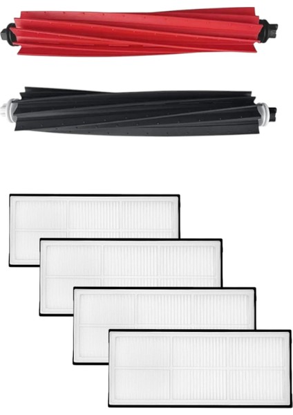 Roborock S8, S8+ ( Plus ), S8 Pro Ultra Robot Süpürge Uyumlu 6'lı Yedek Parça Seti