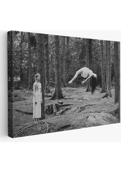 Yerden Yükselen Büyücü Kadın TABLOSU-6575