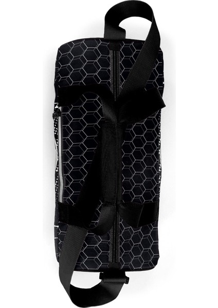 Siyah Futbol Desenli Spor Çantası 27539 fırsatları