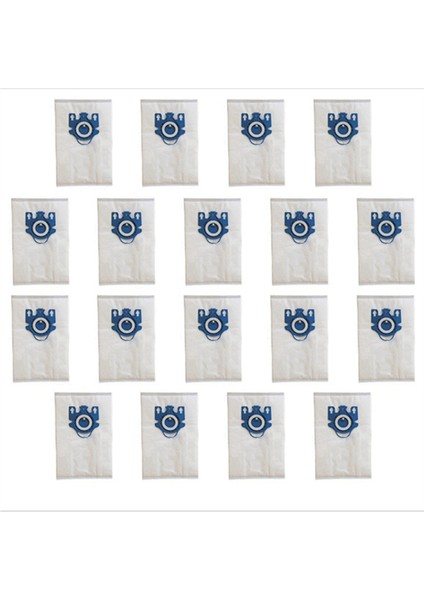 Miele Gn 3D Temizleyici Complete C3/c2, Classic C1 Için 18 Adet Toz Torbası (Yurt Dışından)