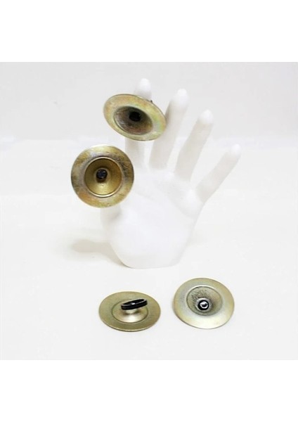 Metal El Zili Parmak Zili 23 Nisan Kına Bride Parti Zili 4 Adet