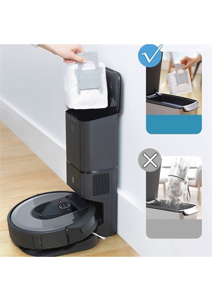 Irobot Roomba S9 9150 / S9+ Plus 9550 Ana Fırça Filtre Toz Torbası Için (Yurt Dışından)