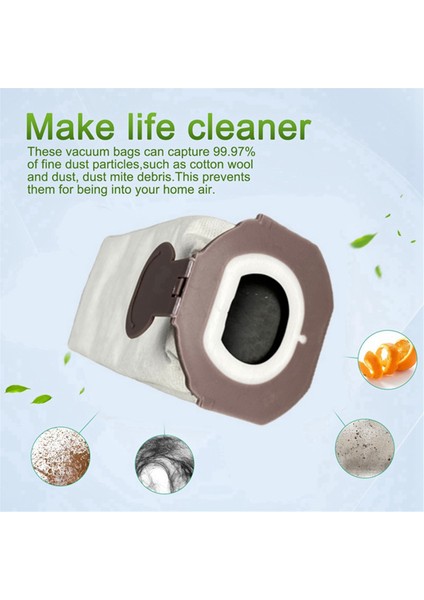 Vorwerk Vk7 Fp7 Elektrikli Süpürge Aksesuarları Için 20 Adet Toz Torbası (Yurt Dışından) modelleri