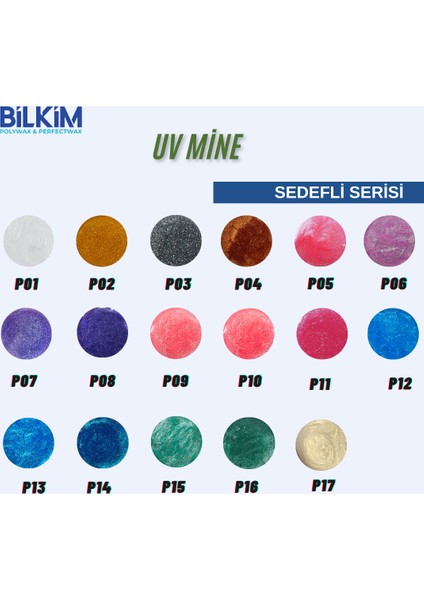 Kuyumculuk Için Soğuk Uv Mine - Sedefli Serisi - 20 gr fiyatları