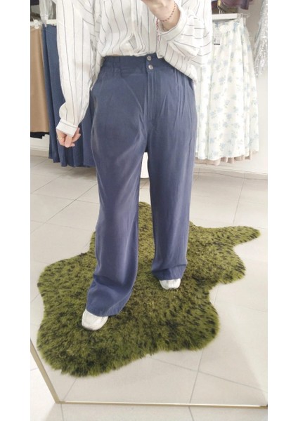 Lacivert Pantolon
