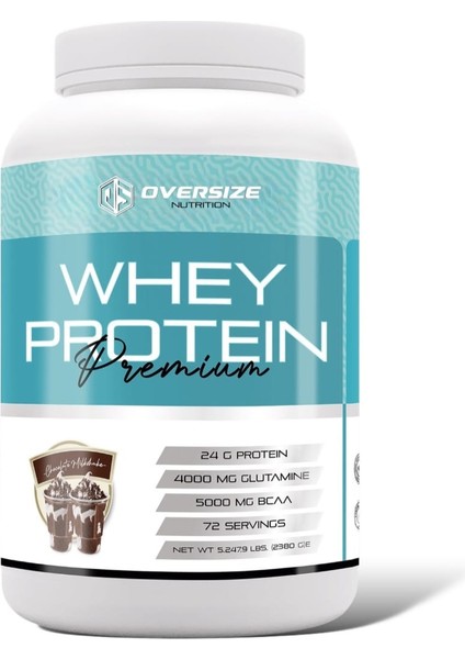Whey Protein Premium 2380 gr 72 Servis Çikolata