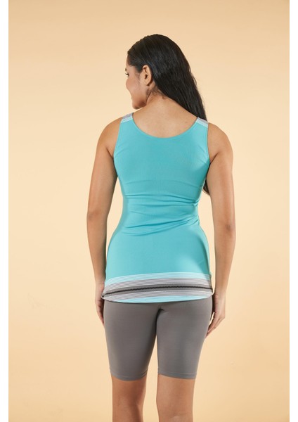 Desenli Taytkini - Turkuaz indirimleri