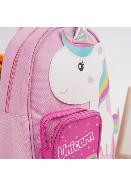 Pembe Unicorn Çocuk Karikatür Sevimli Omuz Çantası (Yurt Dışından) indirimleri