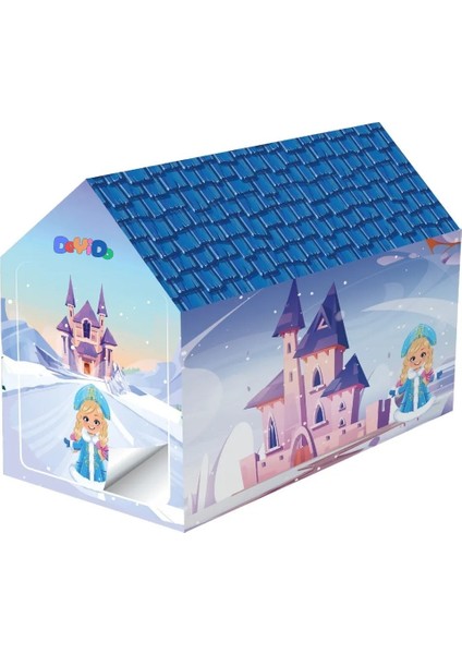 Buz Şatosu Oyun Çadırı Prenses Oyun Evi Karlar Ülkesi Kraliçesi Princess Şato Evcilik Oyunu