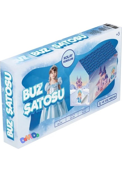 Buz Şatosu Oyun Çadırı Prenses Oyun Evi Karlar Ülkesi Kraliçesi Princess Şato Evcilik Oyunu modelleri