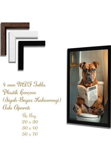 Yapay Zeka Görselli Mdf Plastik Çerçeveli Dekoratif Tablo fiyatları