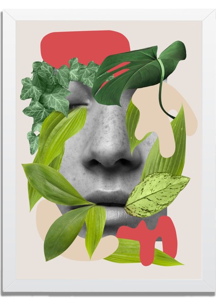 Yapay Zeka Görselli Mdf Plastik Çerçeveli Dekoratif Tablo fırsatları