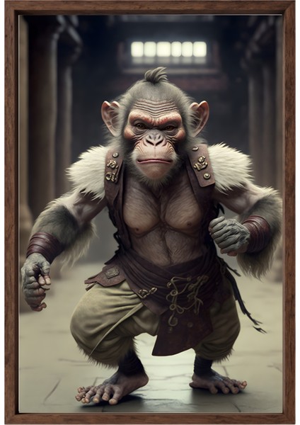 Yapay Zeka Görselli Mdf Plastik Çerçeveli Dekoratif Tablo modelleri