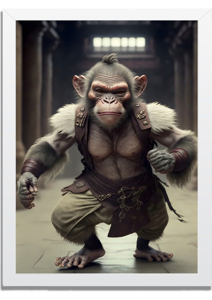 Yapay Zeka Görselli Mdf Plastik Çerçeveli Dekoratif Tablo fırsatları