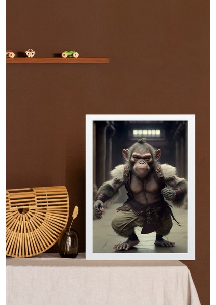 Yapay Zeka Görselli Mdf Plastik Çerçeveli Dekoratif Tablo indirimleri