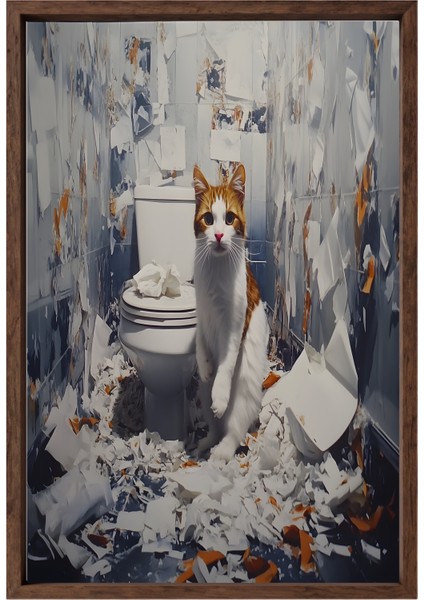 Yapay Zeka Görselli Mdf Plastik Çerçeveli Dekoratif Tablo modelleri