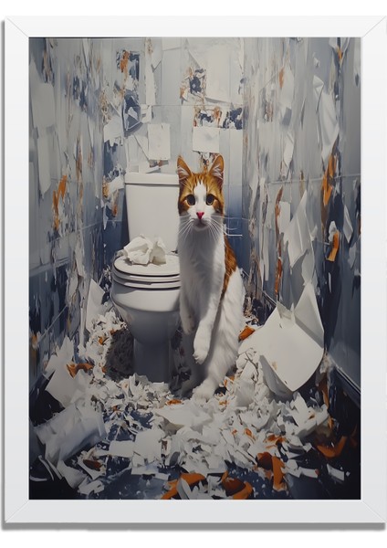 Yapay Zeka Görselli Mdf Plastik Çerçeveli Dekoratif Tablo fırsatları