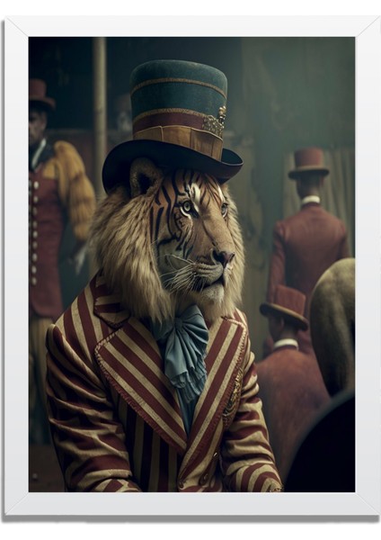 Yapay Zeka Görselli Mdf Plastik Çerçeveli Dekoratif Tablo fırsatları