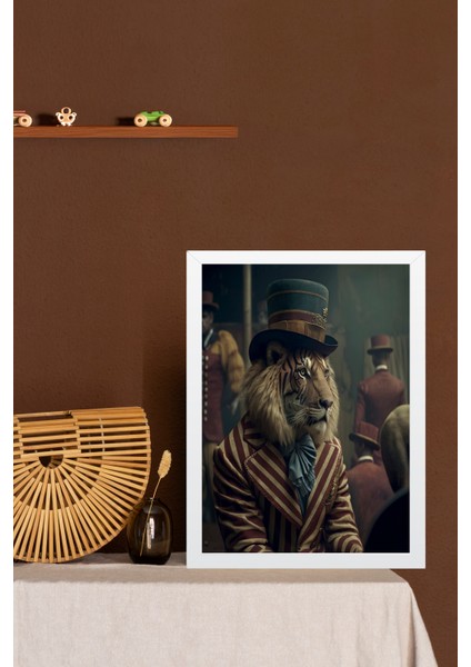 Yapay Zeka Görselli Mdf Plastik Çerçeveli Dekoratif Tablo indirimleri